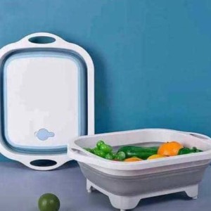 Multipurpose Foldable Chopping Board White Chopping Board- white